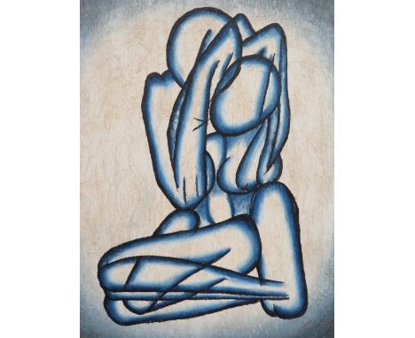 A modern framed canvas print