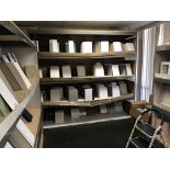 Contents of Sample/Display Room, including racks