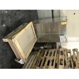 Matboard, 45'' x 33'', complete shrink wrapped pallet and additional partial pallets of Carthage