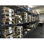 Pallet Rack, lot six (6) 8' sections of pallet rack