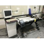 Computerized CMC Mat Cutter, Gunnar model 1001, 40'' x 32'', with stand including X, Y and Z drives