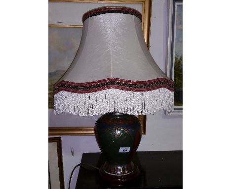 A 20th Century Porcelain Table Lamp.