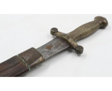 French model 1831 Gladius infantry sword marked Challerault, date indistinct, further marked for Pihet Freres and numbered 80