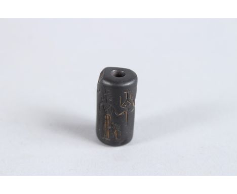 OLD BABYLONIAN CYLINDER SEAL with excellent indentations 2025 - 1594 B.C. Provenance: Jackson, McClure Antiquities Ltd.