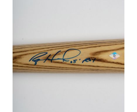 Rawlings Big Stick 302F 34-IN Performance Model bat signed by Ryan Howard 05' R.O.Y. Certificate of authenticity from BC Spir