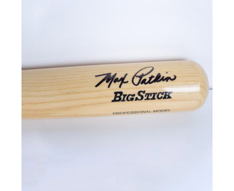 This Rawlings Big Stick was signed by Max Patkin who in 1944, was stationed in Hawaii and pitching for a service team when Jo