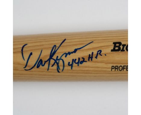 Rawlings Big Stick Professional Model bat signed by Dave Kingman 442 H.R. Certificate of authenticity from Direct Sports in M
