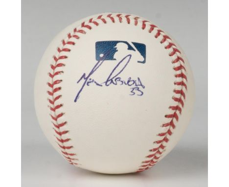 Official Major League Baseball signed by Melky Cabrera. Certificate of Authenticity from James Spence Authentication included