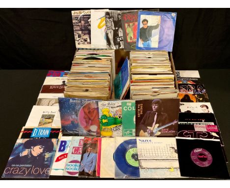 Vinyl Records - 45rpm 7" singles various genres and artists including Pink Floyd - Money - X-6256, Guns 'n' Roses, Robert Pla