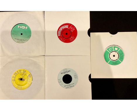 Vinyl Records – 7” Singles including Peter Wynne – The Wall / You're Mine - 45-R 4884, Scorry Band – Scorry - RWS 0373, Easts