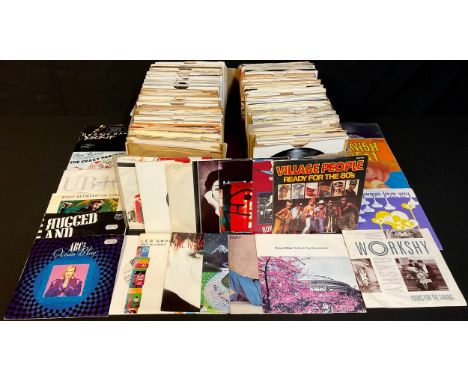 Vinyl Records - 45rpm 7" singles various genres and artists including East 17 picture disc, U2, Kate Bush, Stray Cats, X-Ray 