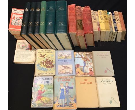 Books - Enid Blyton, The Secret Seven, first edition 1949; others, The Mystery Of The Pantomime Cat, first edition; The Myste