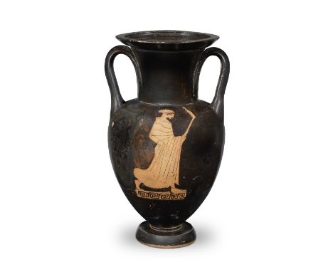  An Attic red-figure Nolan amphora Circa 460 B.C.25.5cm highFootnotes:Provenance: Anonymous sale; Sotheby's, London, 4 May 19