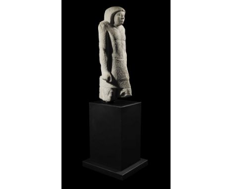 &lt;B&gt; An Egyptian limestone statue of Sekhemankhptah &lt;/B&gt;&lt;br/&gt;&lt;B&gt;Old Kingdom, 5th Dynasty, circa 2389-2