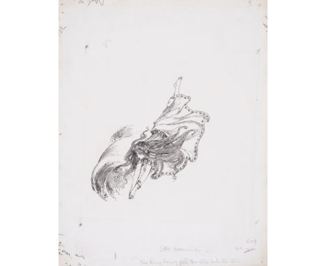 Sandercock (Henry Ardmore) Six fine original book illustrations for fairy tales and other stories,&nbsp;pen and black inks on