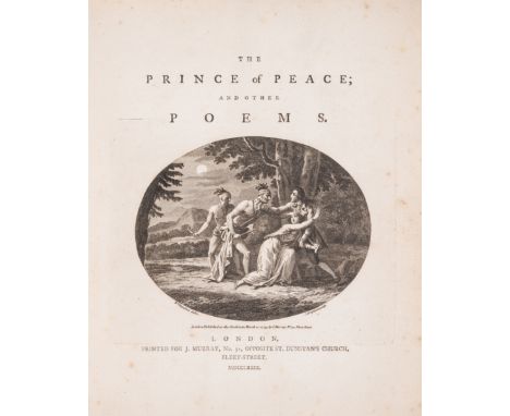 American Revolutionary War.- [Cartwright (Edmund)] The Prince of Peace; and other Poems, first edition, half-title, title wit