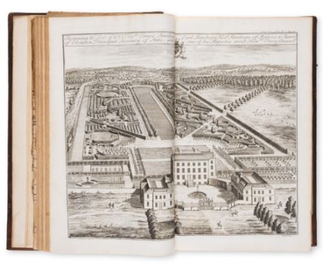 Kent.- Harris (John)  The History of Kent, vol. 1 (all published), first edition, subscriber's copy, engraved portrait fronti
