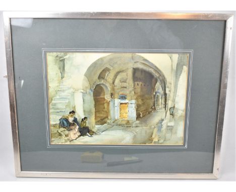 A Framed Russell Flint Print, 34x20cm 