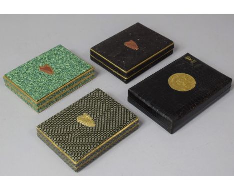 A Collection of Four Sets of Vintage Guinness Playing Cards 