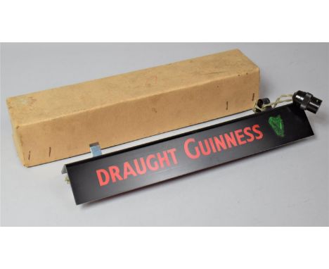A Draught Guinness Advertising Light Fighting, 35.5cm wide 