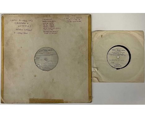 EDDIE COCHRAN - DEROY SOUND SERVICE - LP/7" RELEASES (FOR 'ON THE AIR' 1972 ALBUM). Extremely scarce set of 1 x LP and 1 x 7"
