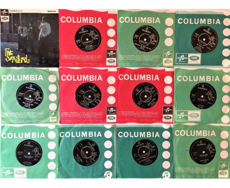 THE YARDBIRDS AND RELATED - 7" PACK. An excellent pack of 12 7" singles including 1 EP by The Yardbirds and related solo rele