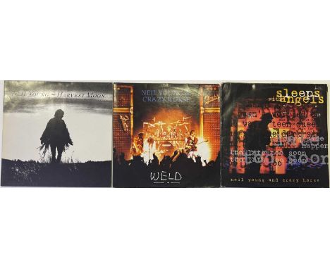 NEIL YOUNG - 90s RARITY LPs. Not so shakey collection of 3 x quickly out of print 90s originals from Neil Young. Titles are W