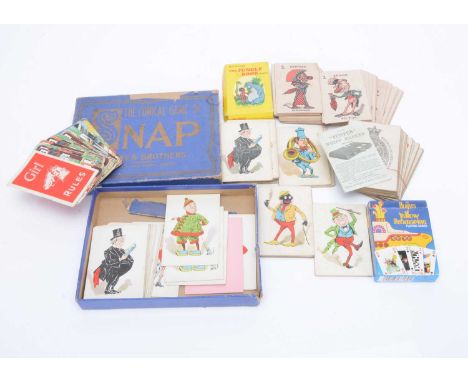 Card games and playing cards,  a Parker  Brothers The Comical Game of Snap’ featuring Palmer Cox’s Brownies, in original box;