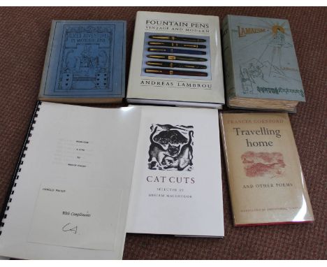 Andras Lambrou one volume Fountain Pens, Vintage and Modern plus poetry and other volumes