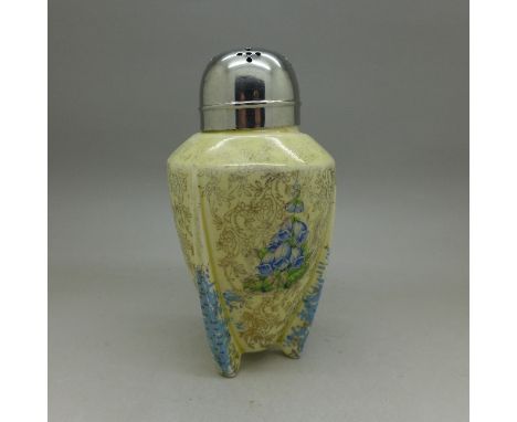 A Wilkinson sugar shaker in the form of a space rocket, 14.5cm