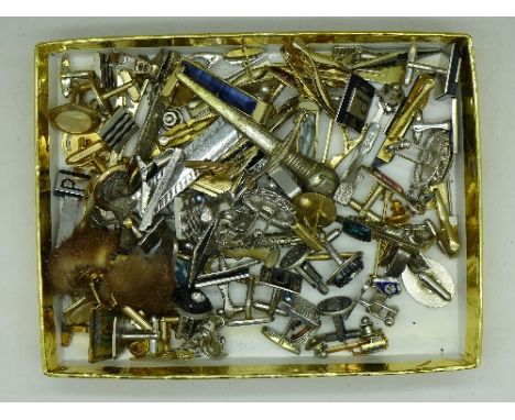 Cufflinks, tie pins, etc.