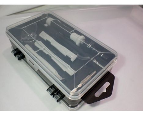 Electronic toolkit with over 100 accessories. UK P&amp;P Group 1 (£16+VAT for the first lot and £2+VAT for subsequent lots) 