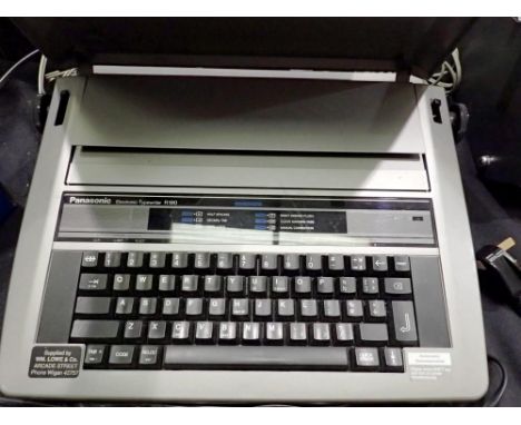 Panasonic electronic typewriter, KX-R190. All electrical items in this lot have been PAT tested for safety and have passed. T