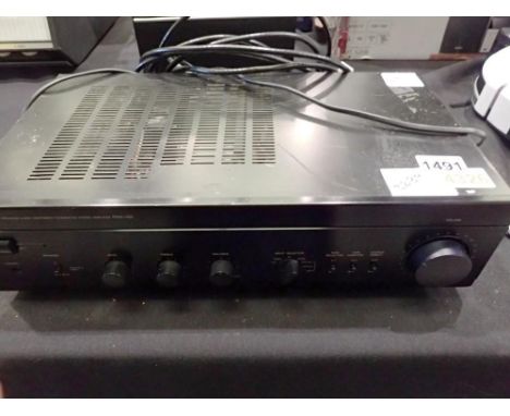 Denon integrated stereo amplifier, PMA-350. All electrical items in this lot have been PAT tested for safety and have passed.