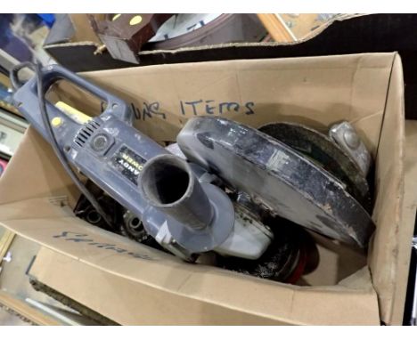 Box of mixed tools. All electrical items in this lot have been PAT tested for safety and have passed. This does not confirm t