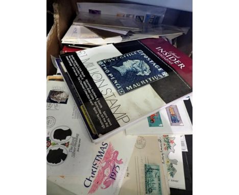 Large quantity of first day covers and stamps. Not available for in-house P&amp;P 