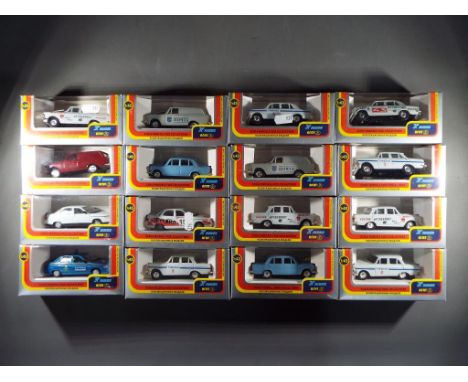 Agat USSR - Sixteen 1:43 scale diecast model motor vehicles by Agat contained in original window boxes. Models appear M in E 