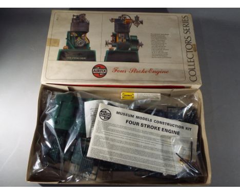 Airfi, Airfix Collectors Series - A boxed Airfix Collectors Series No.7 Four Stroke Engine Model Kit. The kit appears to be i