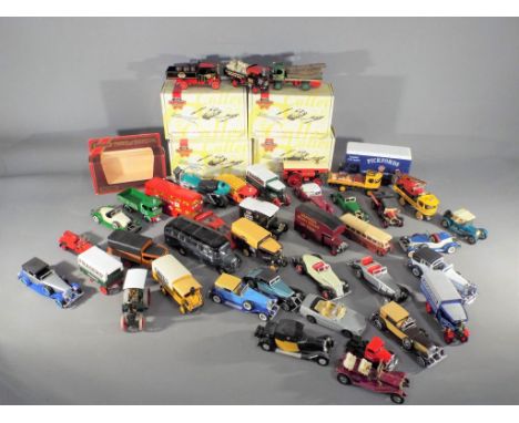 Matchbox, Lledo and others - In excess of 30 unboxed diecast models in various scales. Lot includes Matchbox MOY Atkinspon St