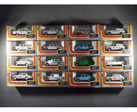Agat USSR - Sixteen 1:43 scale diecast model motor vehicles by Agat contained in original window boxes. Models appear M in E 