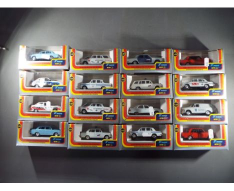 Agat USSR - Sixteen 1:43 scale diecast model motor vehicles by Agat contained in original window boxes. Models appear M in E 