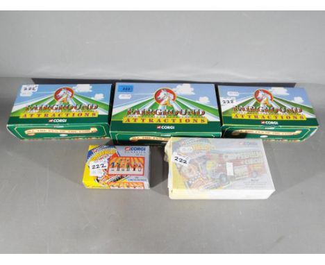 Corgi Fairground Attraction - three Corgi Fairground Attraction diecast model vehicles 1/50 scale to include CC10802, CC20103