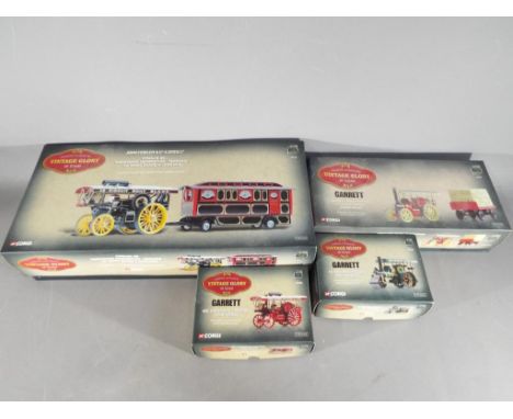 Corgi - Four boxed Limited Edition diecast model vehicles from the Vintage Glory of Steam Range. Lot includes 80110 Fowler B6