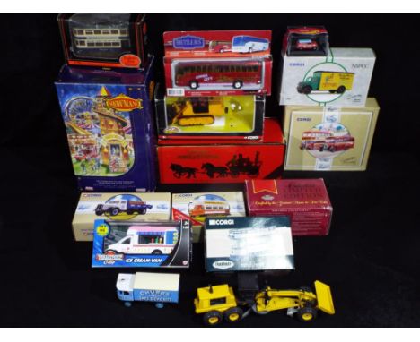 Matchbox, Corgi, Lledo and Others - 15 predominately boxed diecast model vehicles in various scales. Lot includes Matchbox YS