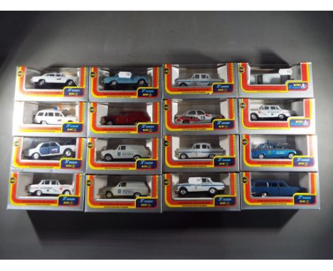 Agat USSR - Sixteen 1:43 scale diecast model motor vehicles by Agat contained in original window boxes. Models appear M in E 