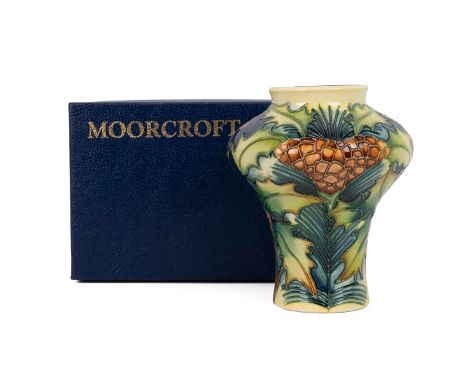 Phil Gibson for Moorcoft 'Woodland Trail' vase shape 10/5, numbered edition (15) 2002, signed by the artist with good monogra