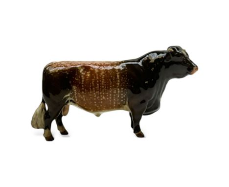 Beswick Dairy Shorthorn Bull Ch. 'Gwersylt Lord Oxford 74th', model No. 1504, with printed mark beneath