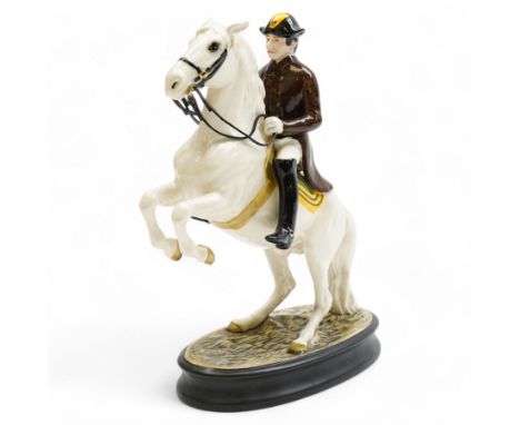 Beswick figure, Lipizzaner with Rider, model No. 2467, H26cm