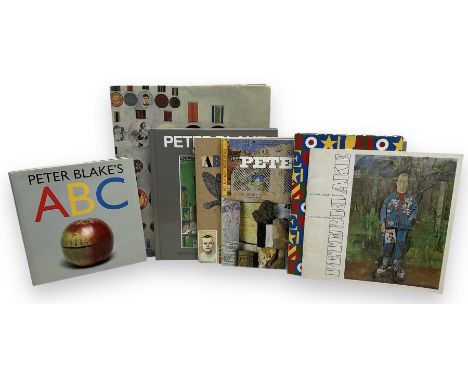 Collection of Peter Blake (British 1932-) books and exhibition catalogues, 1969 onward, to include 'Peter Blake - About Colla