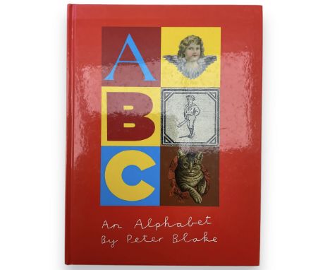 Peter Blake (British 1932-): 'An Alphabet', hardback signed to label on title page, containing a portfolio of reproduced prin